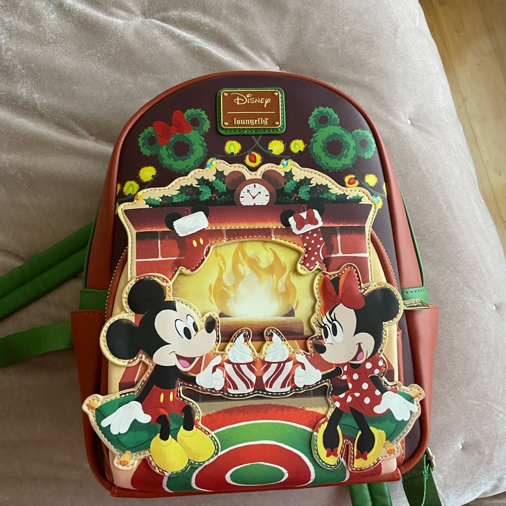Christmas Disney loungefly - Mickey